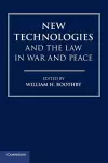 New Technologies and the Law in War and Peace cover