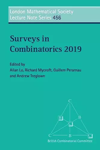 Surveys in Combinatorics 2019 cover