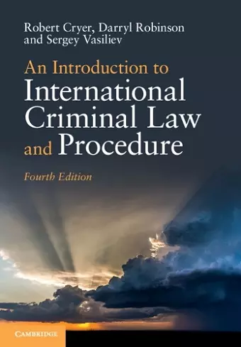 An Introduction to International Criminal Law and Procedure cover