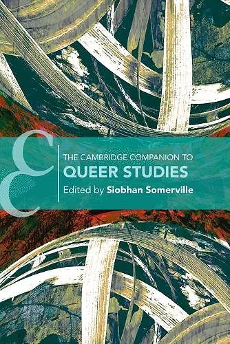 The Cambridge Companion to Queer Studies cover