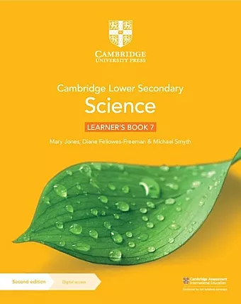 Cambridge Lower Secondary Science Learner's Book 7 with Digital Access (1 Year) cover