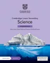 Cambridge Lower Secondary Science Workbook 8 with Digital Access (1 Year) cover