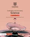 Cambridge Lower Secondary Science Workbook 9 with Digital Access (1 Year) cover