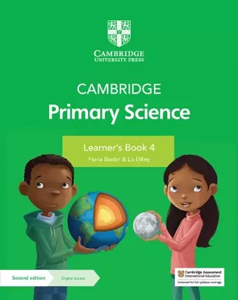 Cambridge Primary Science Learner's Book 4 with Digital Access (1 Year) cover