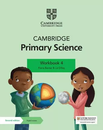 Cambridge Primary Science Workbook 4 with Digital Access (1 Year) cover