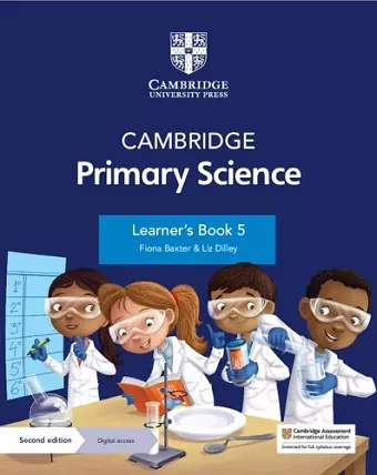 Cambridge Primary Science Learner's Book 5 with Digital Access (1 Year) cover