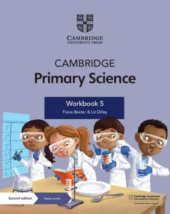 Cambridge Primary Science Workbook 5 with Digital Access (1 Year) cover