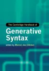 The Cambridge Handbook of Generative Syntax cover