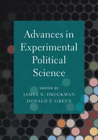 Advances in Experimental Political Science cover