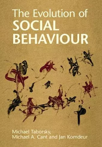 The Evolution of Social Behaviour cover