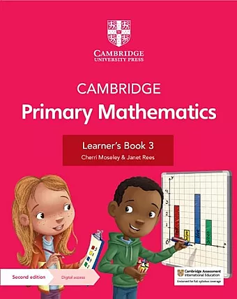 Cambridge Primary Mathematics Learner's Book 3 with Digital Access (1 Year) cover