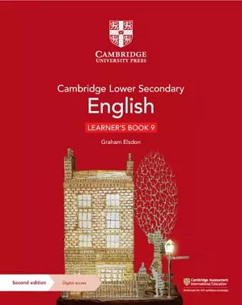 Cambridge Lower Secondary English Learner's Book 9 with Digital Access (1 Year) cover