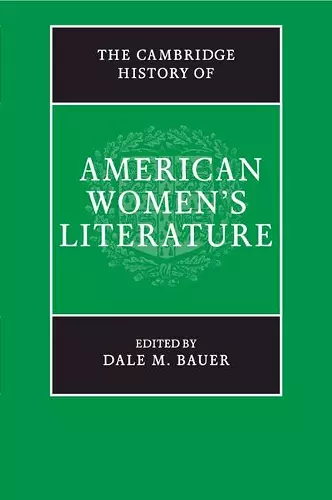 The Cambridge History of American Women's Literature cover