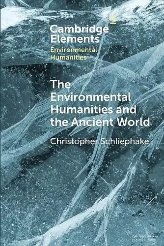 The Environmental Humanities and the Ancient World cover