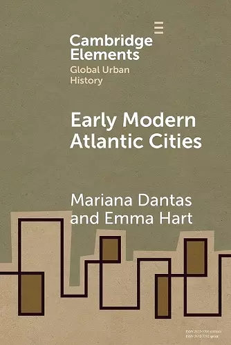 Early Modern Atlantic Cities cover