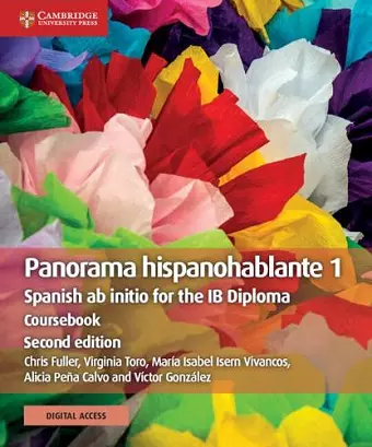 Panorama hispanohablante 1 Coursebook with Digital Access (2 Years) cover