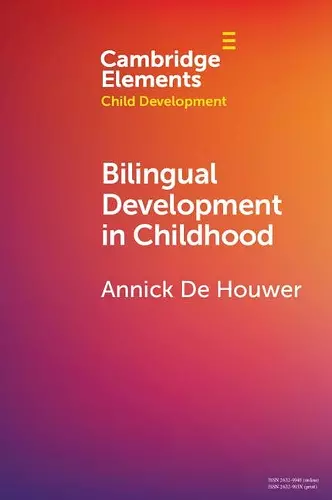 Bilingual Development in Childhood cover