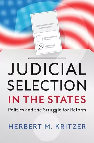 Judicial Selection in the States cover