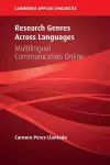 Research Genres Across Languages cover