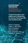 Target Estimation and Adjustment Weighting for Survey Nonresponse and Sampling Bias cover