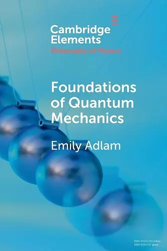 Foundations of Quantum Mechanics cover