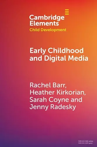 Early Childhood and Digital Media cover