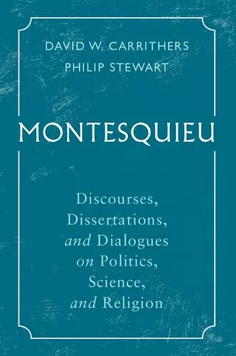 Montesquieu cover