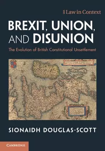 Brexit, Union, and Disunion cover