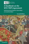 A Handbook on the WTO TRIPS Agreement cover