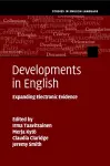 Developments in English cover