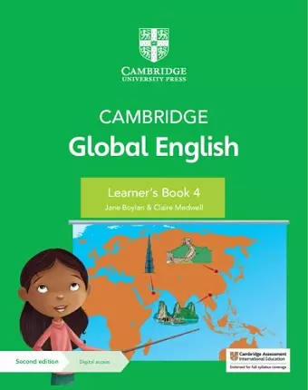 Cambridge Global English Learner's Book 4 with Digital Access (1 Year) cover