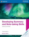 Developing Summary and Note-taking Skills without answers cover