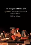 Technologies of the Novel cover