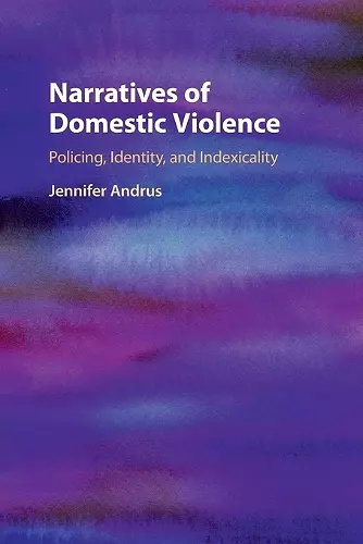 Narratives of Domestic Violence cover