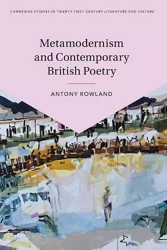 Metamodernism and Contemporary British Poetry cover