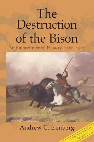 The Destruction of the Bison cover