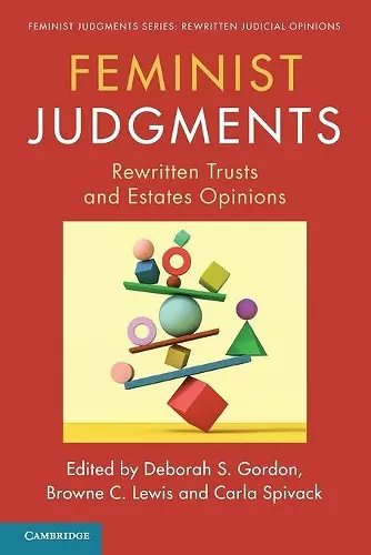 Feminist Judgments cover