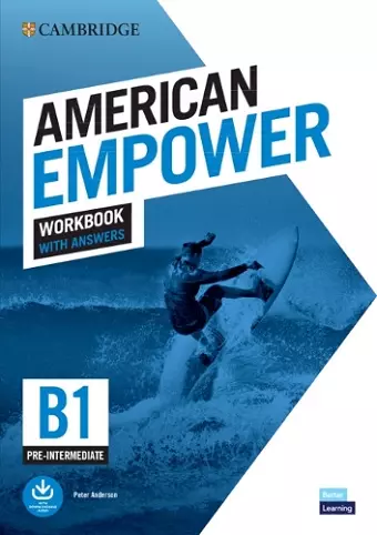 American Empower Pre-intermediate/B1 Workbook with Answers cover