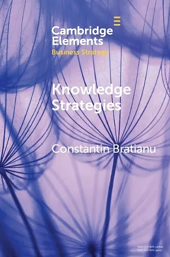 Knowledge Strategies cover