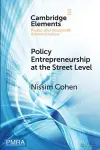Policy Entrepreneurship at the Street Level cover