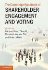 The Cambridge Handbook of Shareholder Engagement and Voting cover