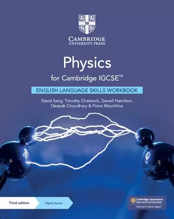 Physics for Cambridge IGCSE™ English Language Skills Workbook with Digital Access (2 Years) cover