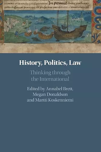 History, Politics, Law cover