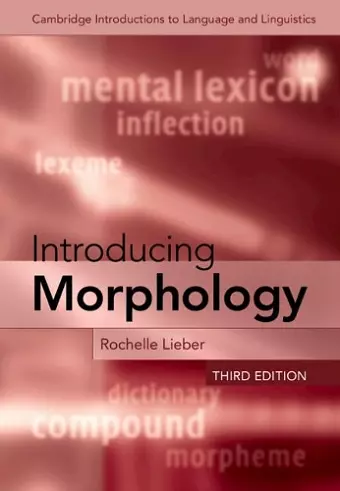 Introducing Morphology cover