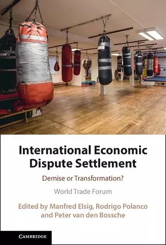 International Economic Dispute Settlement cover