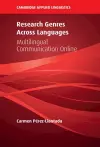 Research Genres Across Languages cover