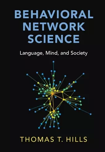 Behavioral Network Science cover