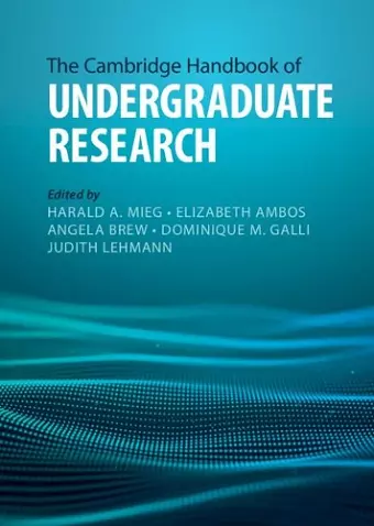 The Cambridge Handbook of Undergraduate Research cover