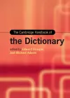 The Cambridge Handbook of the Dictionary cover