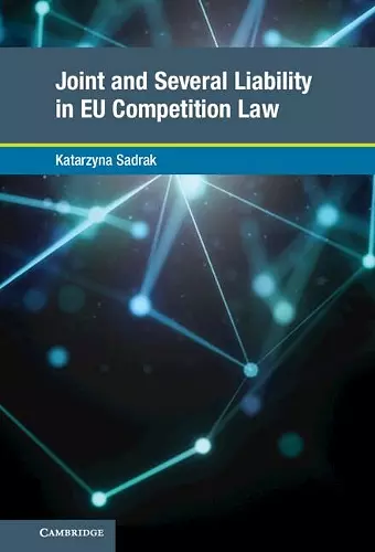 Joint and Several Liability in EU Competition Law cover
